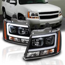 Faróis AmeriLite 07-13 Chevy Avalanche Suburban Tahoe Faróis AmeriLite 07-13 Chevy Avalanche Suburban Tahoe