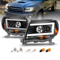 Faróis AmeriLite 2005-2011 Toyota Tacoma LED Tubo
