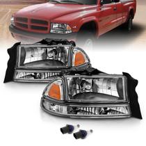 Faróis AmeriLite Dodge Dakota Durango 1997-2004 Conjunto Faróis AmeriLite Dodge Dakota Durango 1997-2004 Conjunto