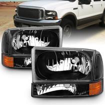 Faróis AmeriLite para Ford Super Duty F250 F350 1999-2004