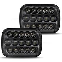Faróis de LED BICYACO DOT 110W - Feixe Alto/Baixo (14x18cm) - Preto