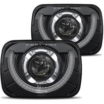 Faróis de LED HWSTAR 2025 2000% Bright 5x7 7x6 H6054 para Jeep