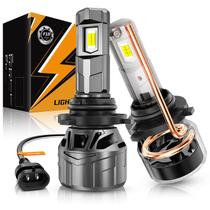 Faróis de neblina Auxbeam 2025 F18 Series 9006 HB4 22000LM 12V, pacote com 2