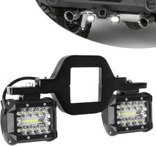 Faróis de Trabalho LED EBestAuto - 4 Polegadas - Suporte para Engate de Caminhão