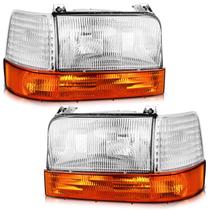 Faróis Halógenos para Veículos WEELMOTO para Caminhões Ford 92-98 Faróis Halógenos para Veículos WEELMOTO para Caminhões Ford 92-98
