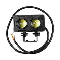 Faróis LED Super Brilhantes Para Motocicletas, À Prova d'Água E Impacto, Lente De Três Olhos, Faróis Faróis LED Super Brilhantes Para Motocicletas, À Prova d'Água E Impacto, Lente De Três Olhos, Faróis