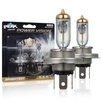 Faróis PEAK Power Vision Gold 9003/H4/HB2 60/55W, pacote com 2