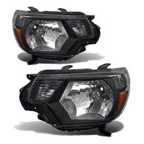 Faróis Pretos ADCARLIGHTS para Toyota Tacoma (2012-2015)