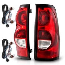 Faróis Traseiros AmeriLite Ruby Red para Chevy Silverado (2003-2006)