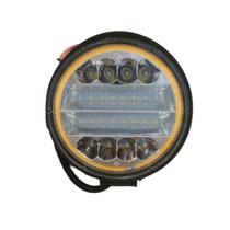 Farol 24 LED *3W redondo 72W funcao seta Lente FLOOD + SPOT Alta intensidade Temperatura de cor 6000K / Branco 6480 lúmens Distância de iluminação: Farol 24 LED *3W redondo 72W funcao seta Lente FLOOD + SPOT Alta intensidade Temperatura de cor 6000K / Branco 6480 lúmens Distância de iluminação: