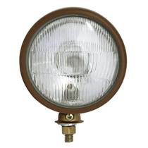 Farol 5 Polegadas 134Mm Marrom Com 1/2 Luz Val tra 62 65 65 Id