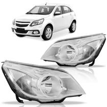 Farol Agile Montana 2009 2010 2011 2012 2013 2014 Manual Cromado