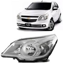 Farol Agile Montana 2010 2011 2012 2013 2014 2015 Cromado Farol Agile Montana 2010 2011 2012 2013 2014 2015 Cromado