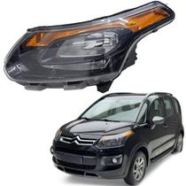 Farol Aircross 2012 2013 2014 2015 Mascara Negra Esquerdo Original Farol Aircross 2012 2013 2014 2015 Mascara Negra Esquerdo Original