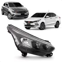 Farol Argo e Cronos 2017 A 2023 Manual Com Led