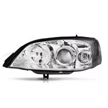 Farol astra 03/12 foco duplo mascara cromada