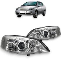 Farol astra 2003 2004 2005 2006 2007 a 2012 cromado direito