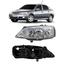 Farol astra 2003 a 2011 foco duplo mascara cromada le Farol astra 2003 a 2011 foco duplo mascara cromada le