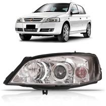 Farol astra senda hatch 2003 a 2012 cromado