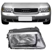 Farol Audi A4 1.8 1995 Até 1998 Foco Simples Direito Depo