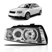 Farol Audi A4 2001 A 2004 Eletrico