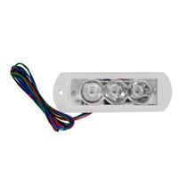 Farol Automotivo Zendel Flash Control Branco Led Unidade Farol Automotivo Zendel Flash Control Branco Led Unidade
