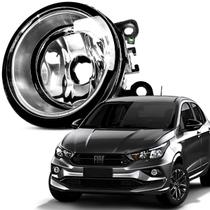 Farol Auxili Milha Lente Vidro Aro Prata Cronos 2017 a 2024 Farol Auxili Milha Lente Vidro Aro Prata Cronos 2017 a 2024