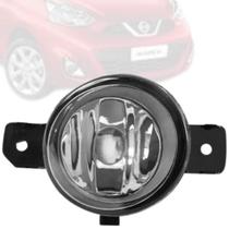 Farol auxiliar Clio Laguna Livina March Master Sentra Versa Lado Esquerdo 2001 a 2019