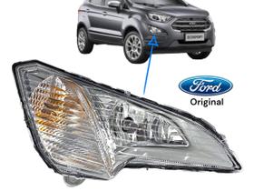 Farol Auxiliar com Seta Original Nova Ecosport Após 2018 Lado Direito FORD