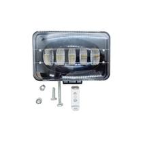 Farol Auxiliar De Led Retangular 5 Leds Em Pé Carcaça 50W Farol Auxiliar De Led Retangular 5 Leds Em Pé Carcaça 50W