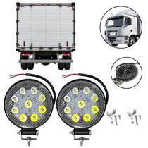 Farol Auxiliar De Milha Led Parachoque Traseiro Caminhão 2Un Farol Auxiliar De Milha Led Parachoque Traseiro Caminhão 2Un