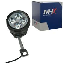 Farol Auxiliar De Milha Redondo Medio 4 Led Farol Auxiliar De Milha Redondo Medio 4 Led