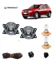 Farol Auxiliar Duster 2015 Arteb Com Lamp H16 Kit