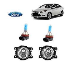 Farol Auxiliar Ford Focus 2012 Com Lamp Super Branca Par