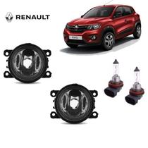 Farol Auxiliar Importado Kwid 2017 H11 Par