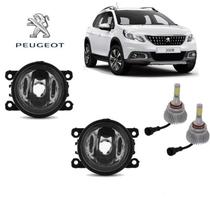 Farol Auxiliar Importado Peugeot 2008 2018 H11 Led Par