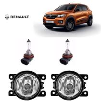 Farol Auxiliar Kwid 2016 Com Lâmpada H11 Par