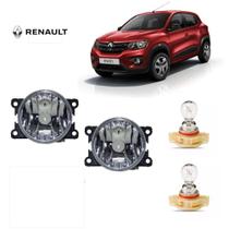 Farol Auxiliar Kwid 2016 Lâmpada H16 Par