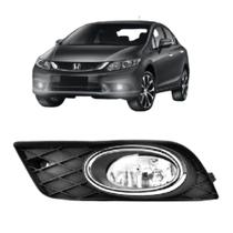 Farol Auxiliar Lado Esquerdo Honda New Civic 2012/2014 Farol Auxiliar Lado Esquerdo Honda New Civic 2012/2014