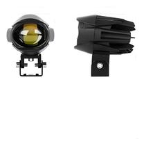 Farol auxiliar led 20w dc9-50v prova d agua led preto