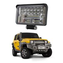 Farol Auxiliar Led Off Road Retangular 4" 36 Led 108W