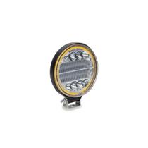 Farol Auxiliar Milha 24 Leds Redondo 12/24V 6000K Off Road
