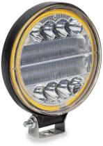 Farol Auxiliar Milha 24 Leds Redondo 12/24V 6000K Off Road