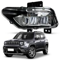 Farol Auxiliar Milha Jeep Renegade 2022 2023 Lado Esquerdo