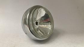 Farol auxiliar milha off road cromado redondo