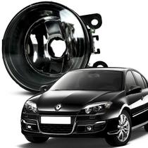 Farol Auxiliar Milha Policarbonato Aro Preto Laguna 2007 2008 2009 2010 2011 2012 2013 2014 2015