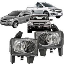 Farol Auxiliar Milha Vectra 2006 até 2011 Agile 2009 até 2013 Montana 2011 até 2021 Par 2 peças