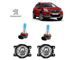 Farol Auxiliar Peugeot 2008 2018 Lamp H11 Super Branca Par