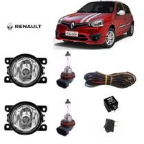 Farol Auxiliar Renault Clio 2013 Com Lâmpada Kit