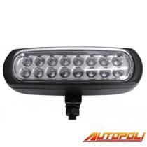 Farol Auxiliar Slim c/ 16 Leds AP930 Super Branco - Autopoli